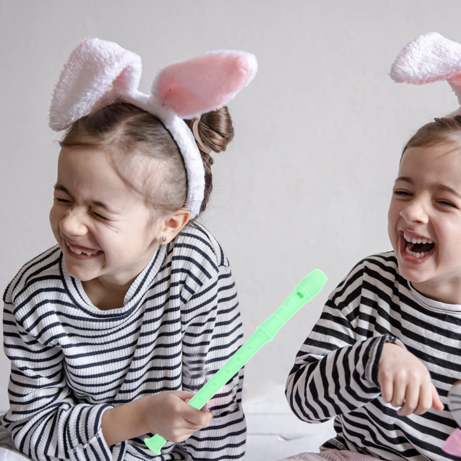 

8 Hole Soprano Recorder Flute for Children Adults Durable ABS School Band Practice Cleaning Rod Flutes Instruments