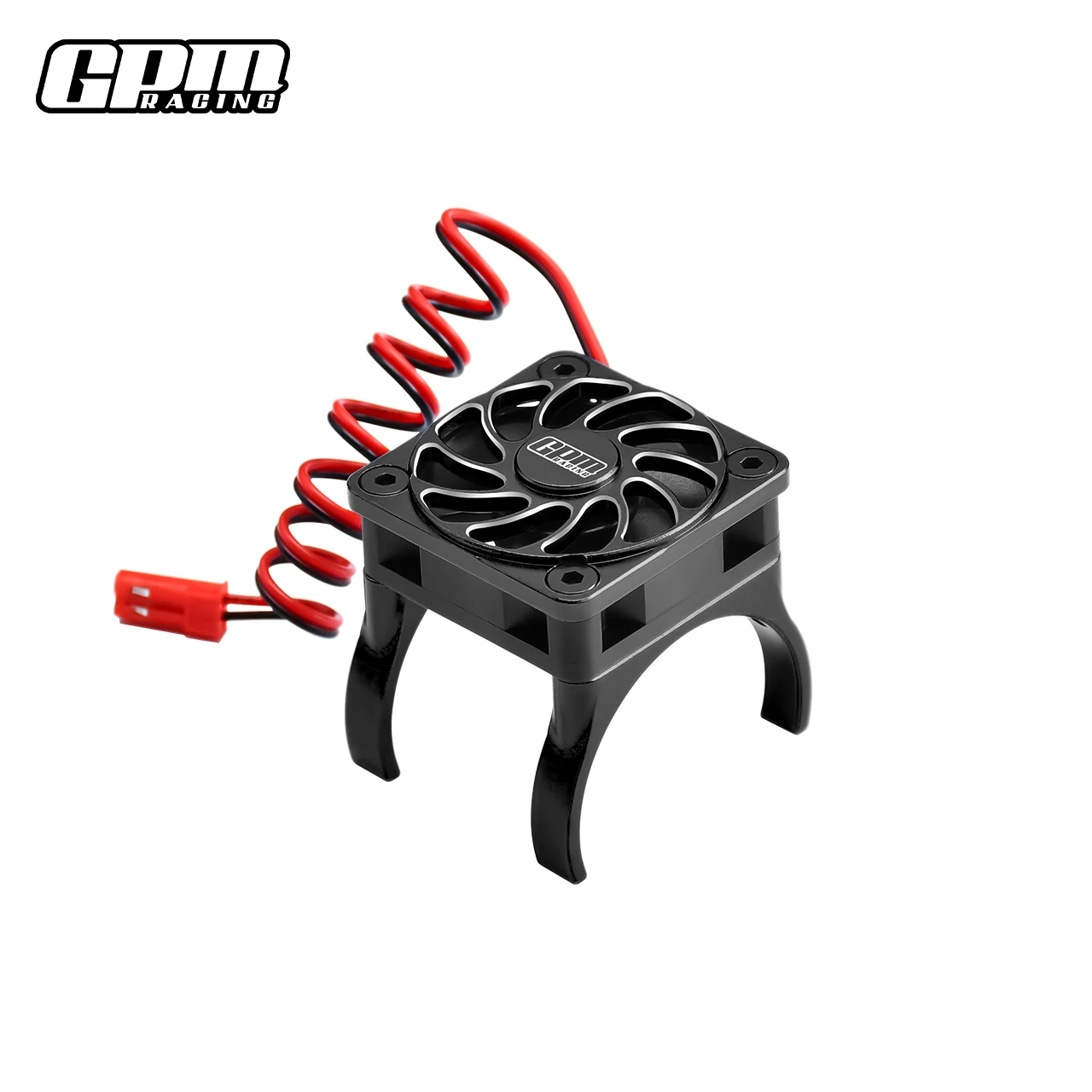 6061-T6 مروحة تبريد عالية السرعة مصنوعة من سبيكة 18000 دورة في الدقيقة متوافقة مع محرك 36 مم لـ TRAXXAS MINI XRT 3S / MINI MAXX / 1/8 JATO 2S / 4S