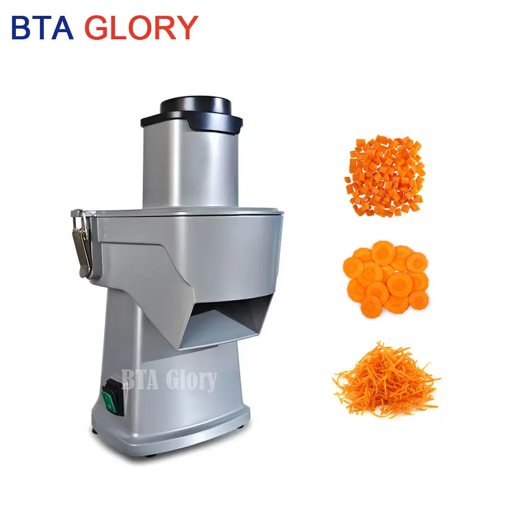 

Multi-function Carrot Potato Onion Ginger Ham Sausage Mushroom Shredder Slicer Dicer Machine