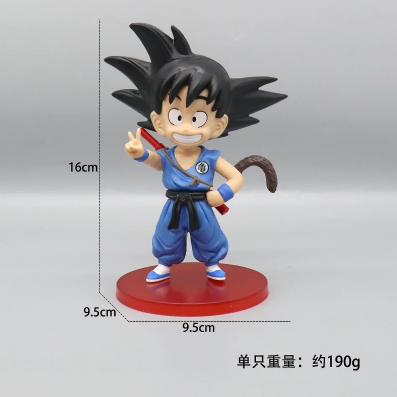 Hot Dragon Ball Super Saiyan Handmade Action Figure PVC Model Surrounding Ornaments Goku Beijita Classic Series Birthday Gifts