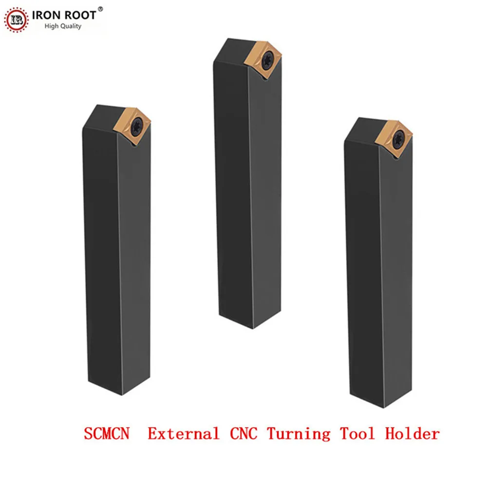 IRON ROOT 1P 40° SCMCN 0808H06-100,1010H06-100,1212H06-100  External Turning Tool Holder For CCMT,060208 060204 Carbide Insert