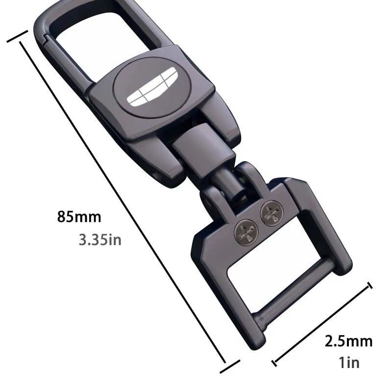 Portachiavi per auto portachiavi portachiavi portachiavi portachiavi in metallo Geely Geometry C E M6 460 E Pieza Luces Organizer accessori 2024