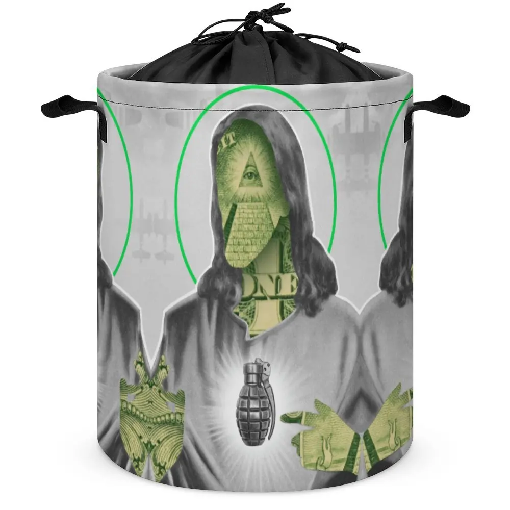 Tie Up Your Dirty Pocket Pray For Money Women's Regular Unisex Dust Proof Premium Laundry Basket Super Soft Convenient Staying B