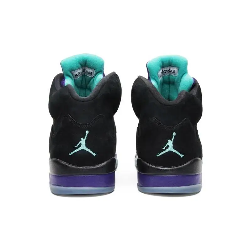 Nike Jordan 5 Retro Preto Uva 2013 Tênis 136027 -007