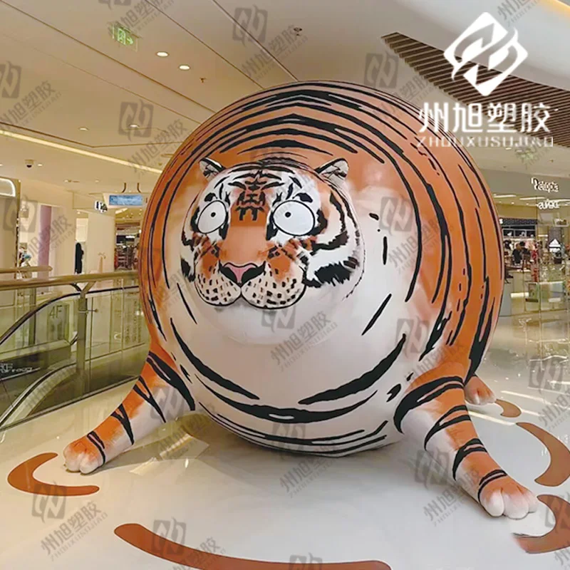 Inflatable cartoon giraffe/cheetah/elephant/donkey/tiger air model Animal air model shopping mall activity decoration props