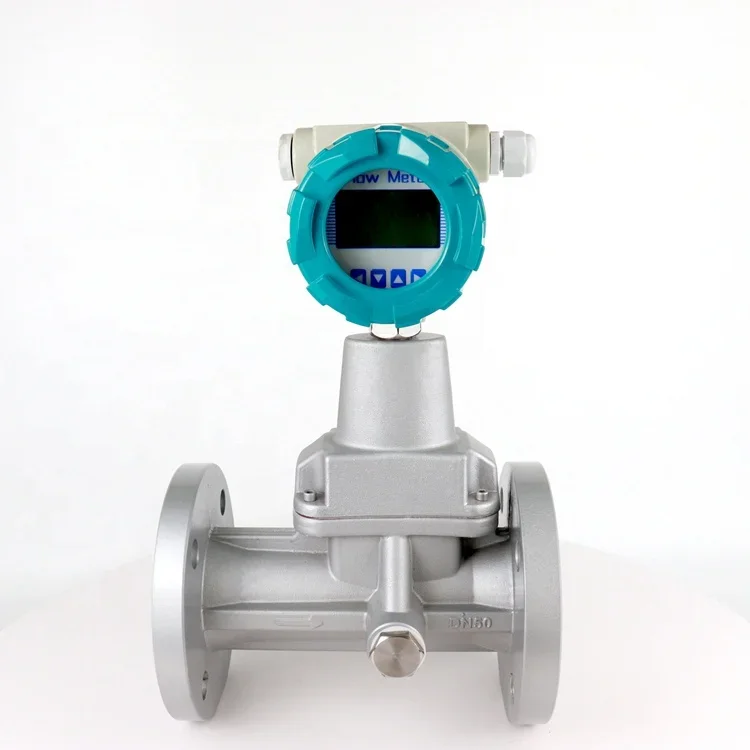 Nature gas procession vortex type flow meter with T&P compensation for LPG measuring pipeline project spinning flow meter