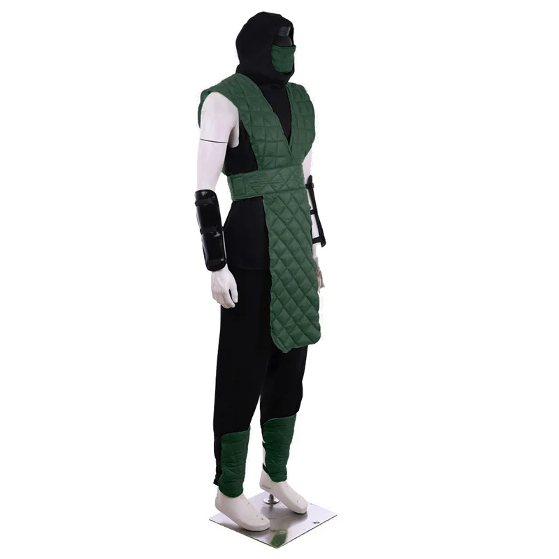 Gioco Mortal X Scorpion Costume Sub-Zero Cosplay giallo blu battaglia combattimento vestito da uomo adulto completo carnevale di Halloween