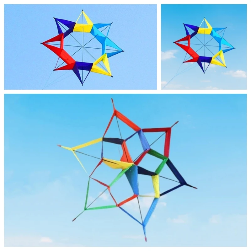 Kostenloser versand neue 3d kite fliegen outdoor spielzeug drachen für kinder string linie nylon drachen professionelle drachen Outdoor spielzeug delta kite