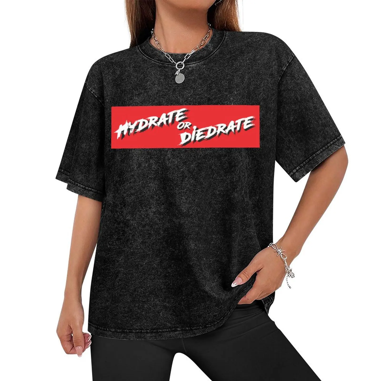 Hydrate or Diedrate T-Shirt custom shirt blanks t shirts men