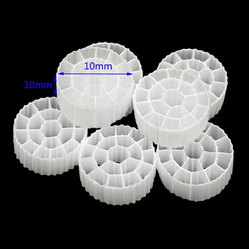 100g Aquarium Bio Balls Biochemical Ball Filter Media for Aquarium Fluidized Moving Bed Filter Accessories for Fish Tank