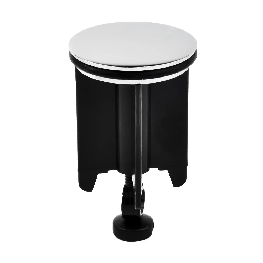 Copper Bathroom Sink Drain Pop-Up Replacement 40mm Fits Most Wash Basins Easy Insert Adjustable Height 6.5-10cm Practical Design