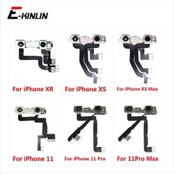 Voor iPhone 12 mini 11 Pro XR XS Max Front Facing Gezicht ID Herkenning Camera Licht Proximity Sensor Flex kabel