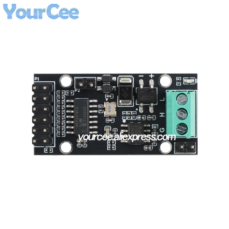 2 ชิ้น/1 ชิ้น MCP2518FD อินเทอร์เฟซ SPI ไปยัง CAN FD คอนโทรลเลอร์บอร์ดควบคุมโมดูล SPI ไปยัง CANFD MCP2518 อัตราข้อมูลสูงสุด 8 Mbps