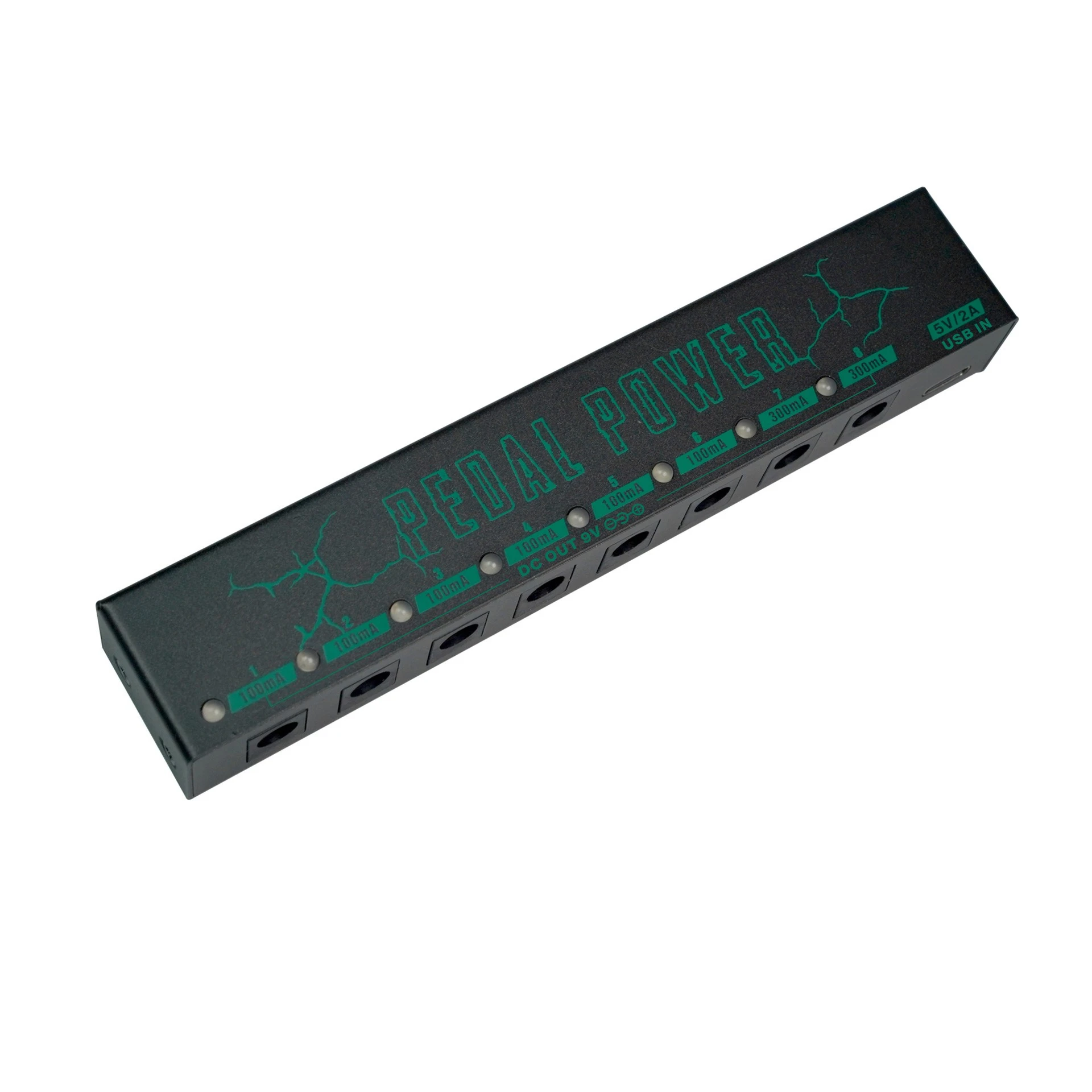 8 Way 9V Power Supply Guitar Effects Pedal Power Supply Noise Reduction Music Accessories