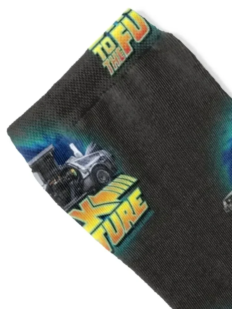 Back to the future movie. Delorean in time Socks Stockings Thermal man winter japanese fashion short Socks Woman Men's