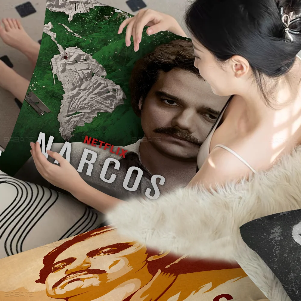 

Narcos TV Series Pablo Escobar Personalized Pillow Dust Cover Bedroom Kids Party Decoration Pillowcase Birthday Children Gift