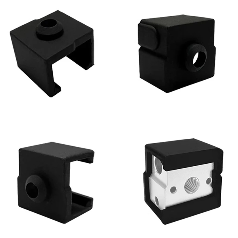 HLZS-3D Drucker Zubehör V3 SE Hot End Extrusion Düse Heizung Block Hohe Temperatur Schutzhülle Silikon