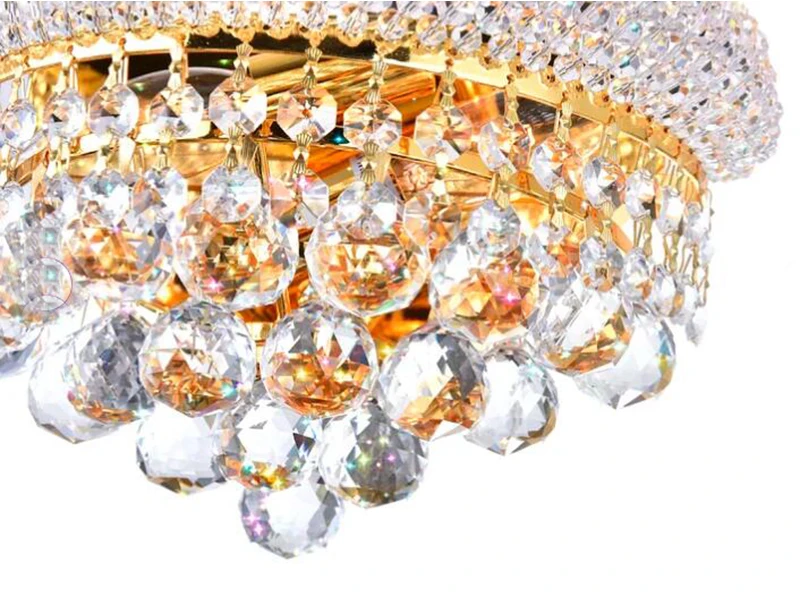 Goldene Kristall-Wandleuchte für Schlafzimmer, Nachttisch, Chrom-Wandleuchte, Heimdekoration, Spiegel-TV-Hintergrund, Flur-Wandbeleuchtung – Detail 7