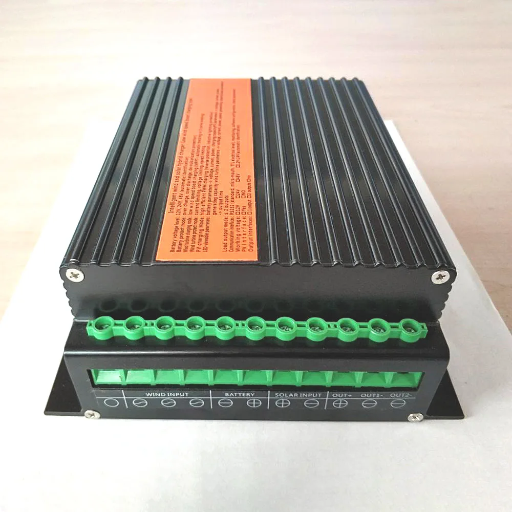 Elege MPPT Turbine Charge Controller 1000W 200W 400W 600W 800W Low Speed Voltage Boost Match System for 12V 24V 48V