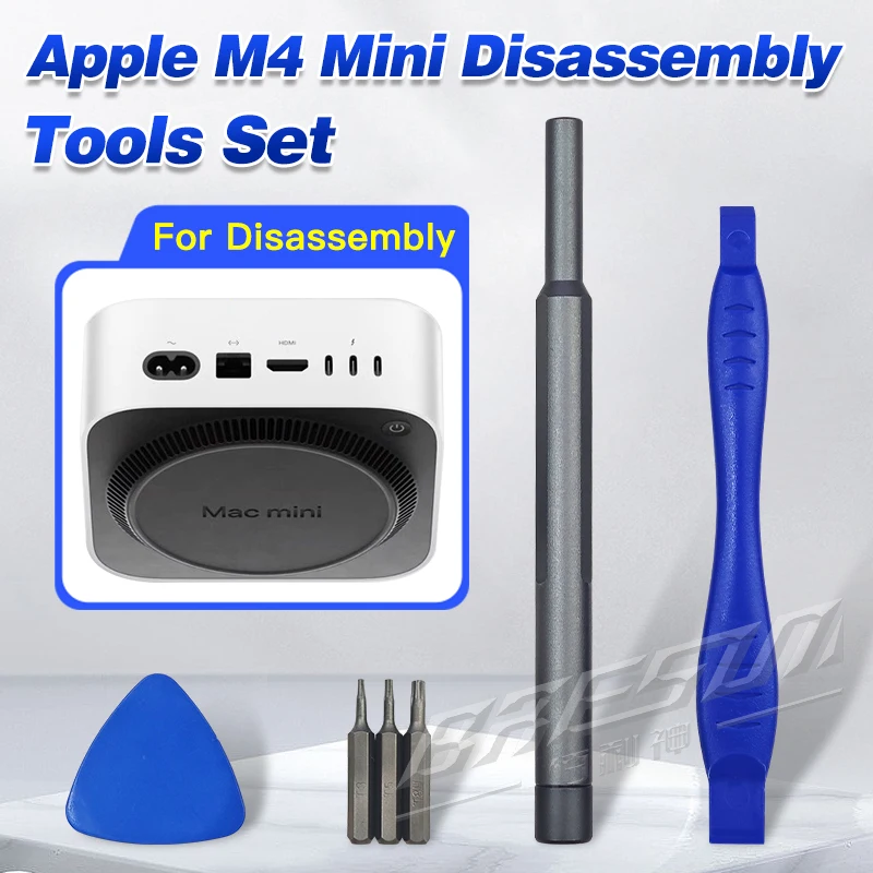 

Apple M4 Mini Disassembly Tools Set Multifunctional Disassembly Screen Pry Bar Kit For MAC mini Mixed Handle Disassemble Hand To