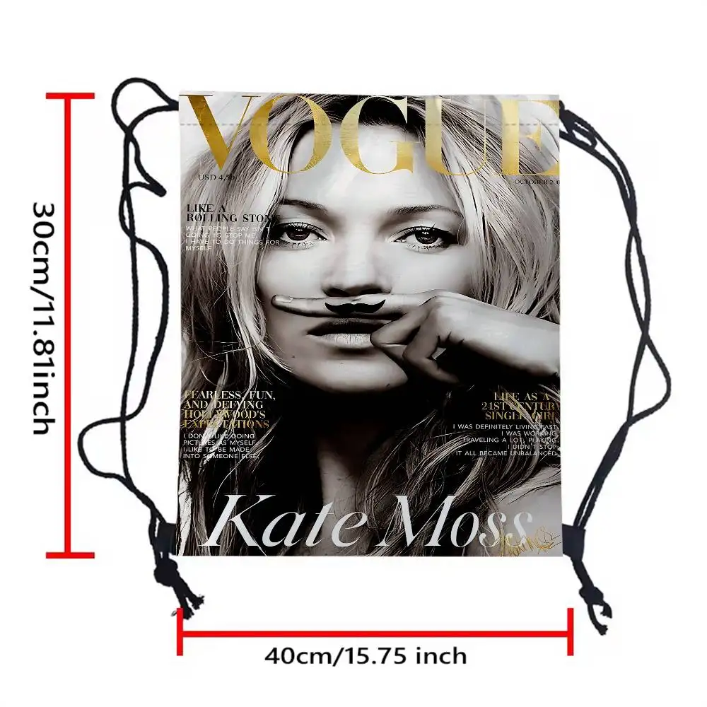 نموذج K-Kate M-Moss حقائب برباط كرتونية حقيبة ظهر رياضية حقيبة رياضية حقيبة سلسلة لليوجا