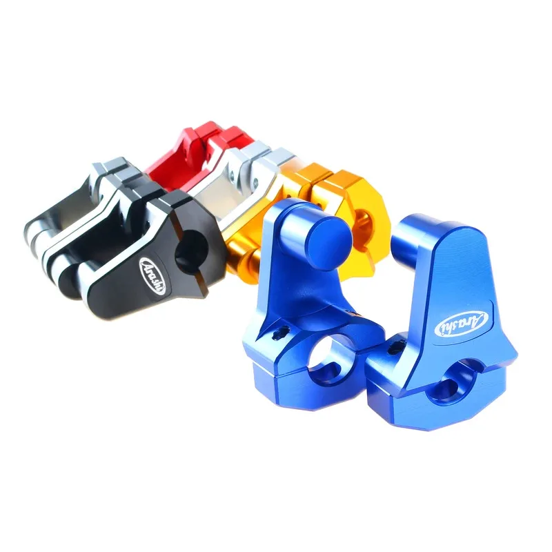 

High-quality 22mm Motorcycle Handlebar Riser Mount Clamps Handlebar Heightening Seat For Kawasaki Suzuki Honda