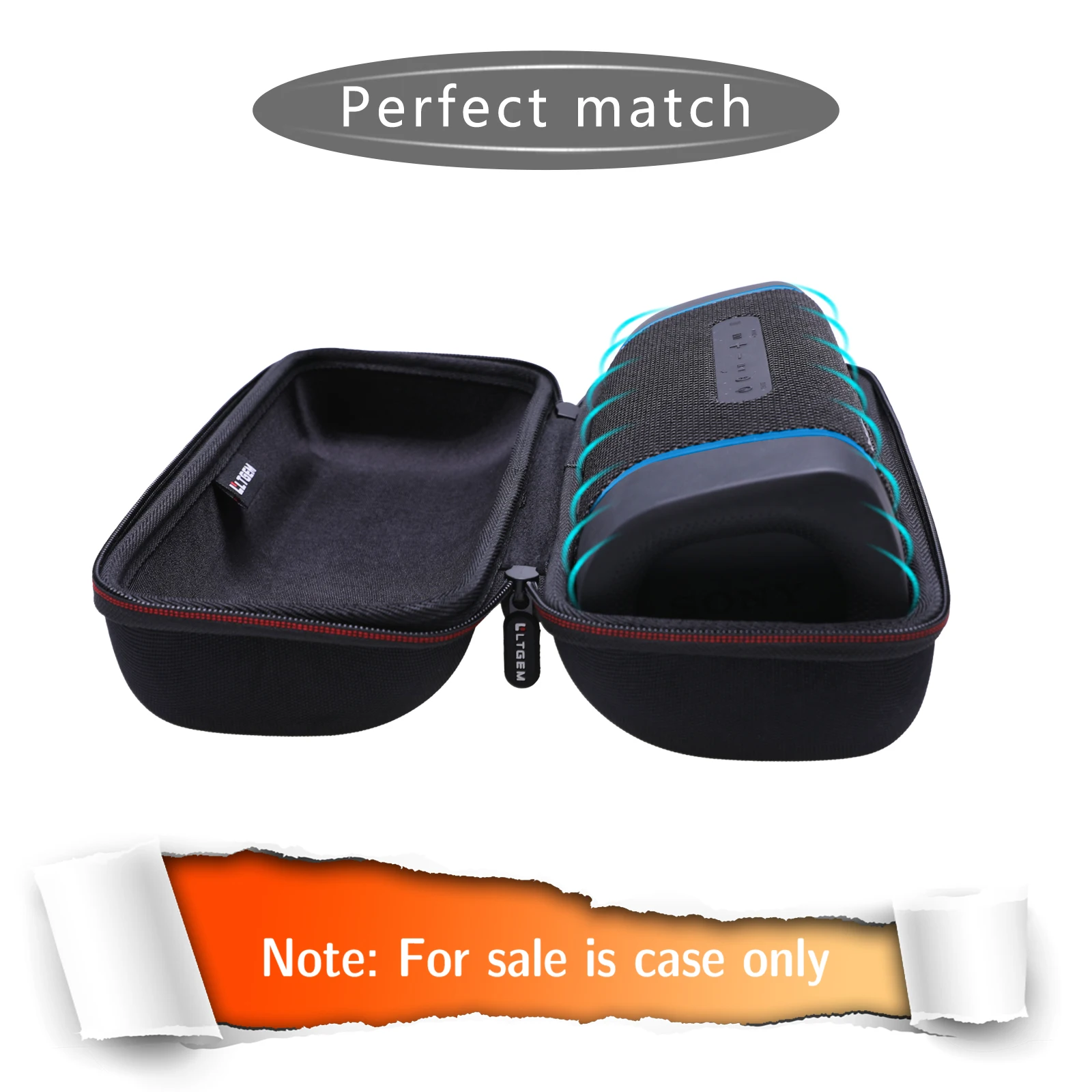 LTGEM EVA Hard Case for Sony SRS-XB33 EXTRA BASS Speaker