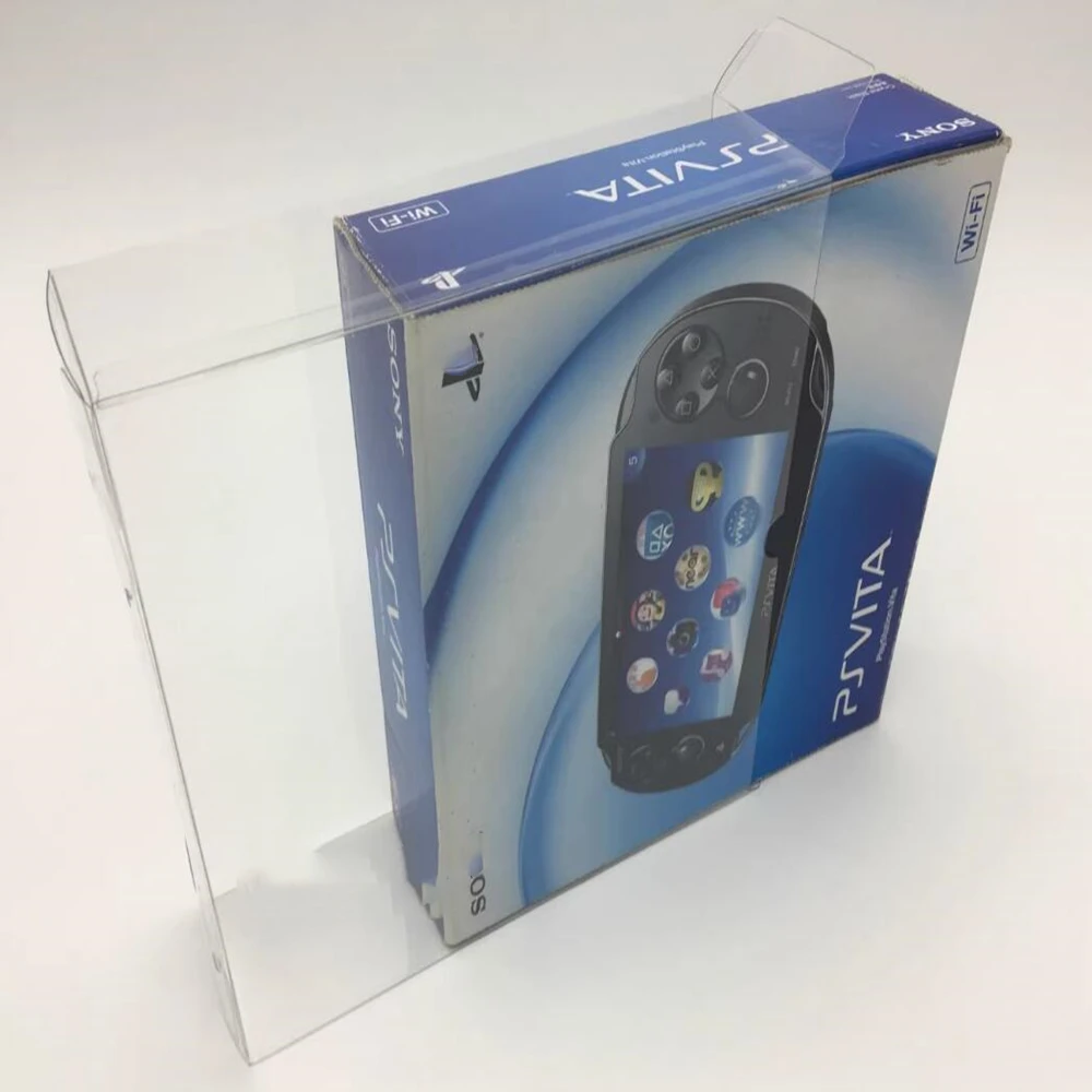 Transparent Box Protector For Sony PlayStation VITA/PSV1000 Collect Boxes TEP Storage Game Shell Clear Display Case