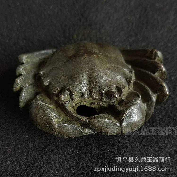 

Wholesale of miscellaneous items: Bronze large-sized solid crab ornaments, copper ware, home and office decorations,