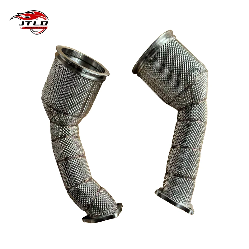 For Audi RS4 B9 RS5 B9 Without OPF Stainless Steel 304 Downpipe