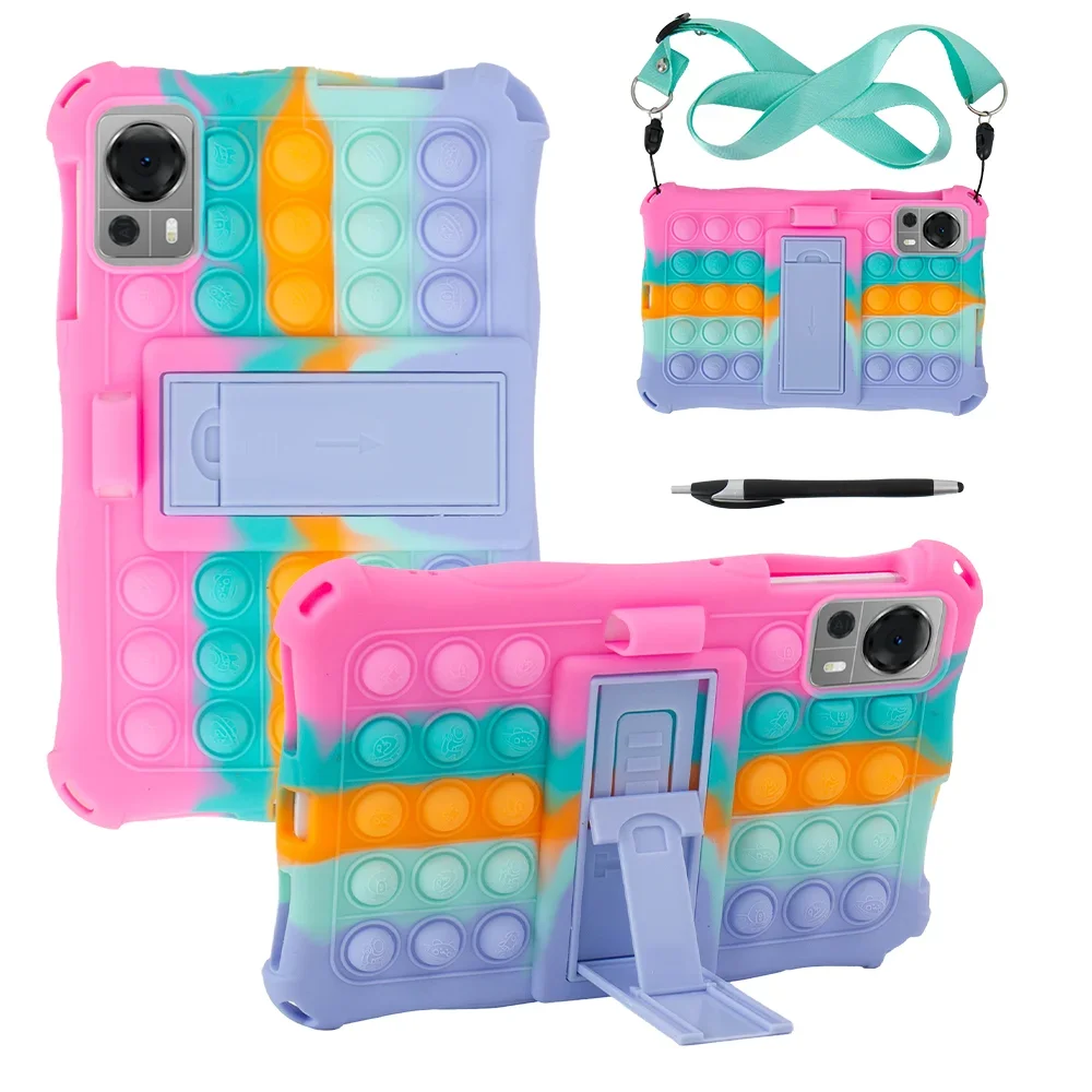 Free Shoulder Strap and Stylus Pen for Funda Doogee T20 Mini Pro Case 8.4