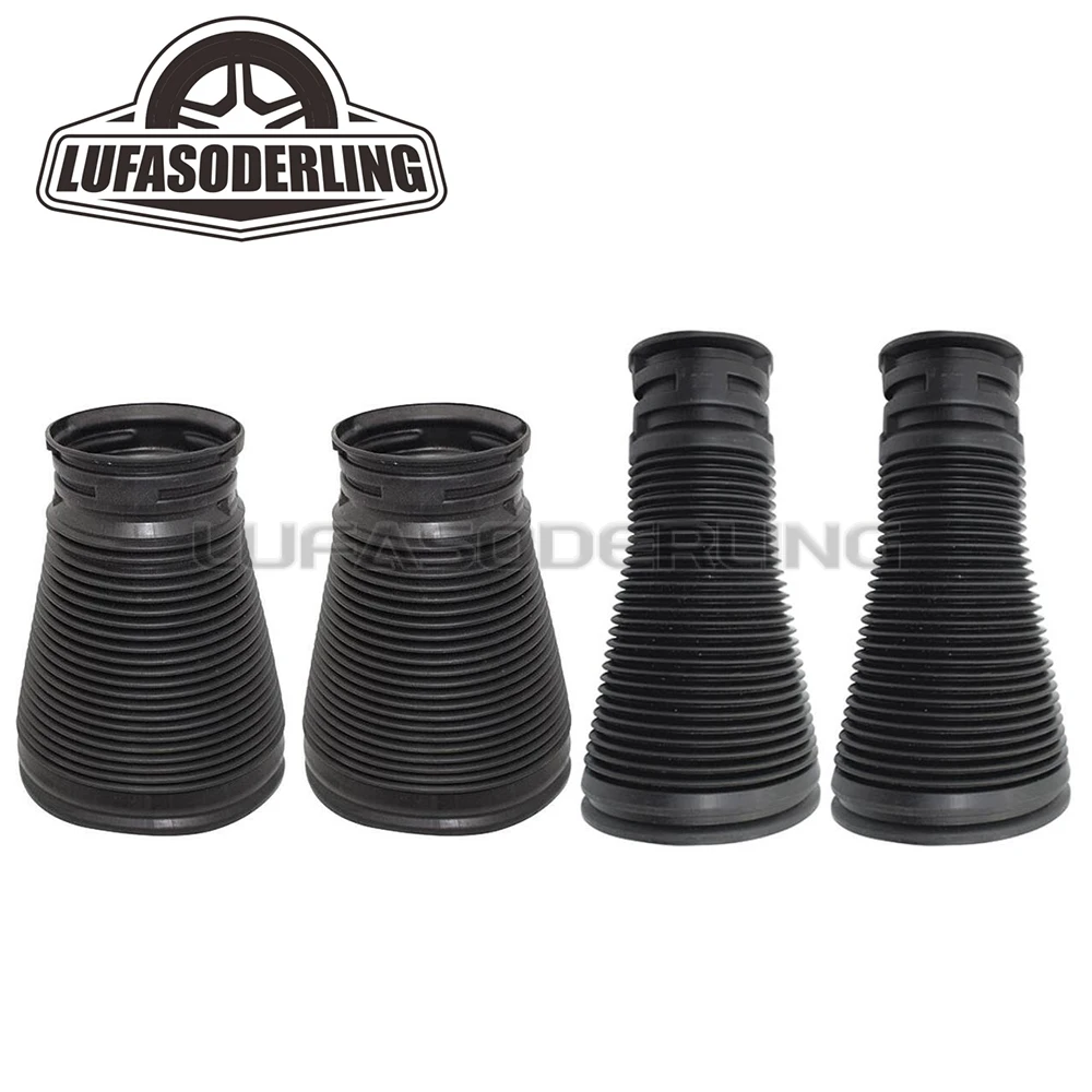 

4x Front+Rear For Mercedes-Benz S-CLASS W222 Air Suspension Shock Dust Cover Boots, OEM 2223204713 2223207313 2223207413 New