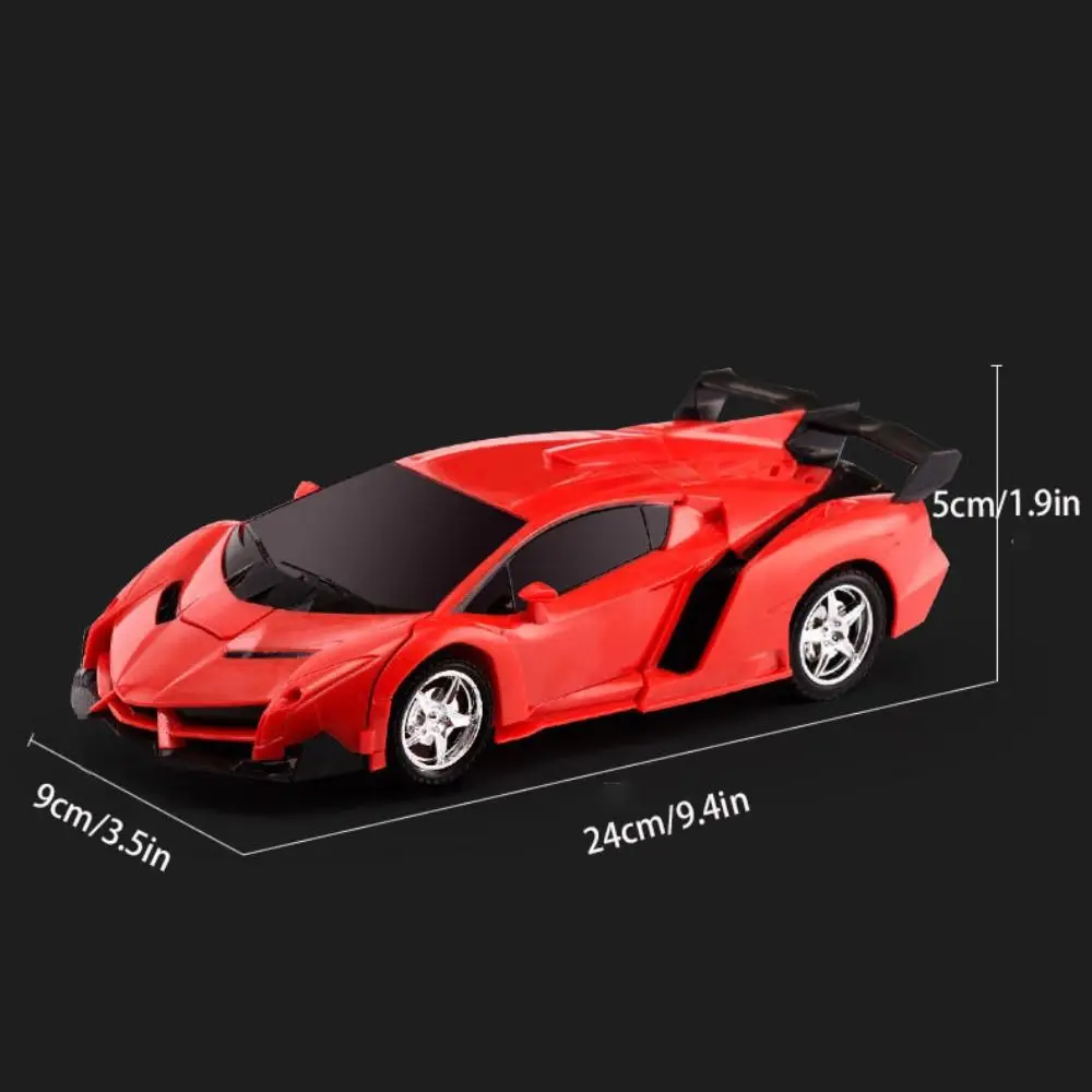 Hot 1:18 Scale Remote Control Car 360° Rotation Transforming Car Robot Toy Crash Resistance Cool 2.4GHZ RC Vehicle Children