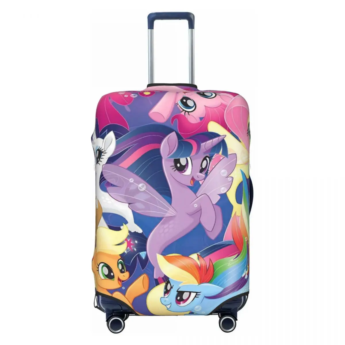 Pokrowiec na walizkę My Little Pony, ochrona podróżna, elastyczne akcesoria do bagażu na wakacje