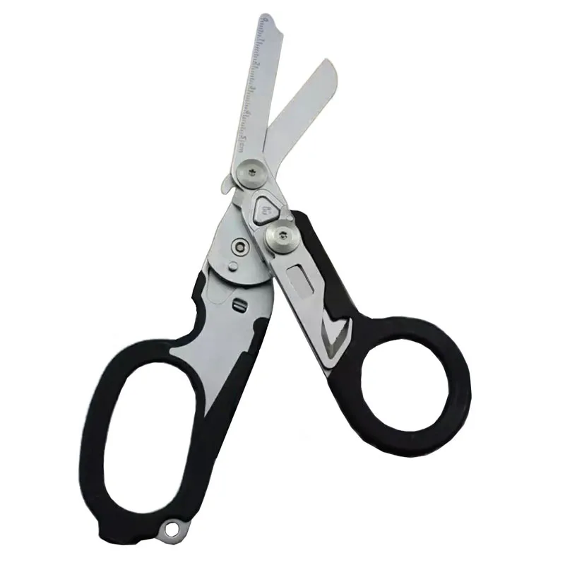 1PC Multifunctional Scissor Tactical Plier Outdoor Survival Tool Folding Creative Gadget Stainless Steel Retractable Scissor