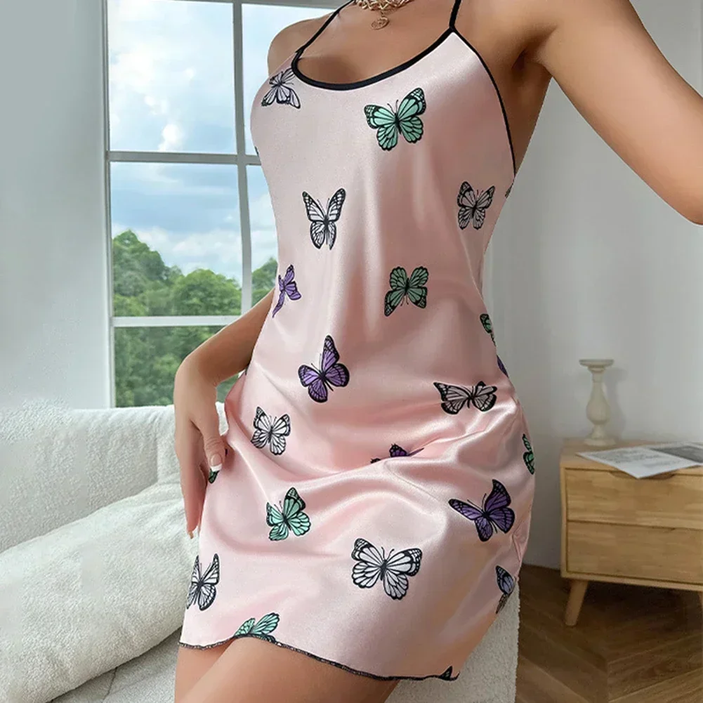 

Fashion Suspenders Backless Home Wear Casual Home Wear Home Hotel Use Microelasticity Fabric Polyester Material For Home Use