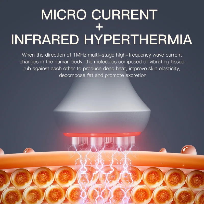 Máquina de cavitação ultrasónica 2024 6 em 1 80K, massagem para quemar grasa, modelador corporal, dispositivo de beleza para per