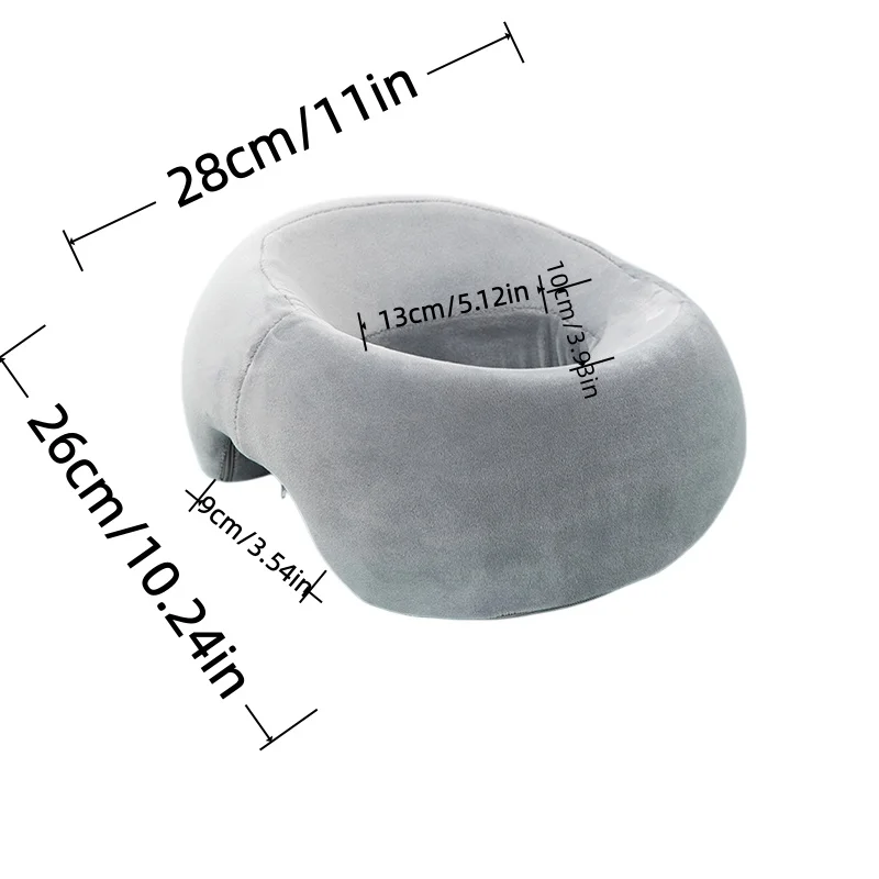 1 Piece Round Supportive Breathable Face Pillow, Available in 5 Colors for Beauty Salons, Polyurethane Filled, Solid Color, Suitable for Store Decor Styles, Compatible with Multiple Store Styles, Daily Choice, Suitable for Home Use view 4