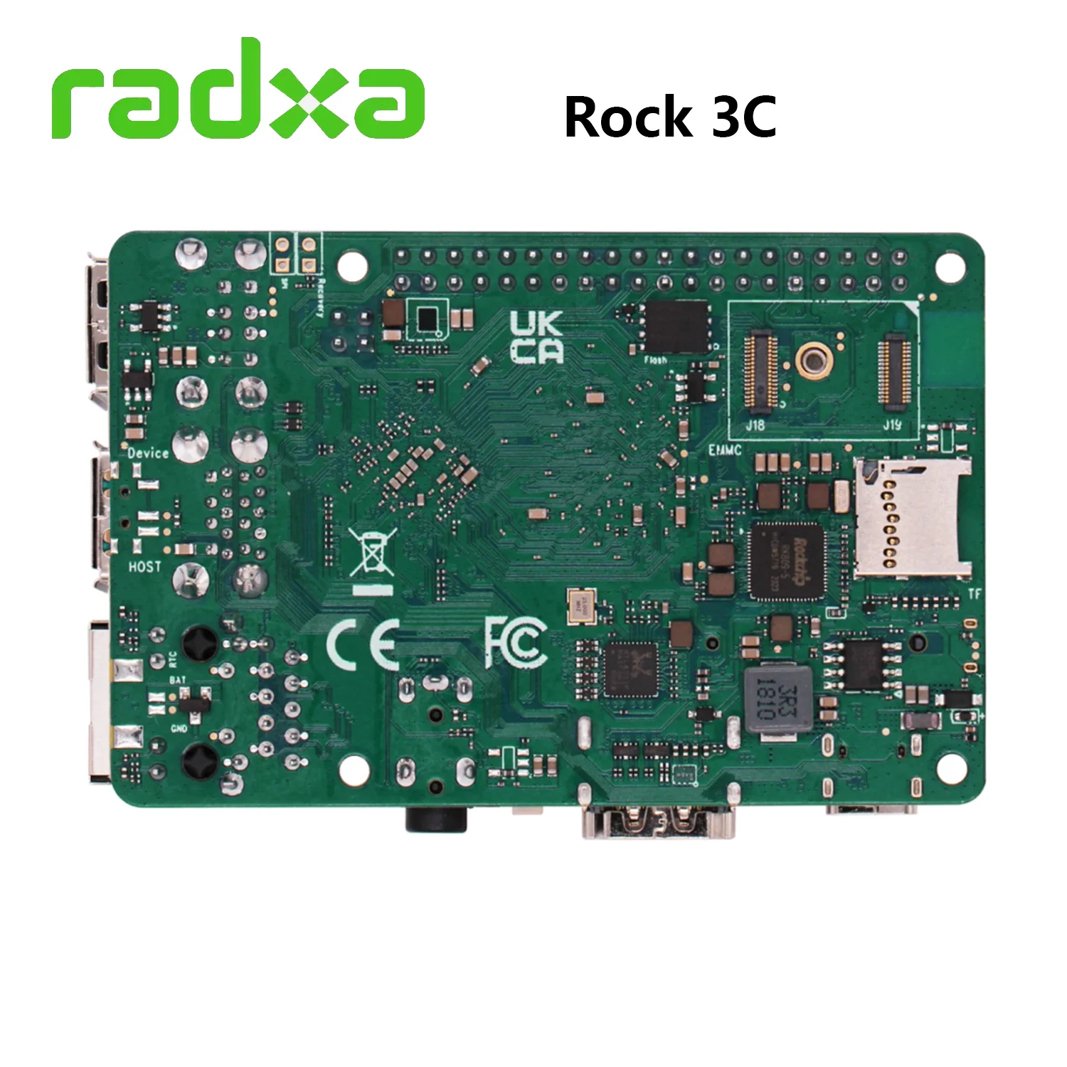 Imagem -03 - Placa de Desenvolvimento Radxa Rock 3c Braço Quádruplo Rk3566®córtex Córtex®a55 Armv8 Suporte de 64 Bits 1.6ghz 4k