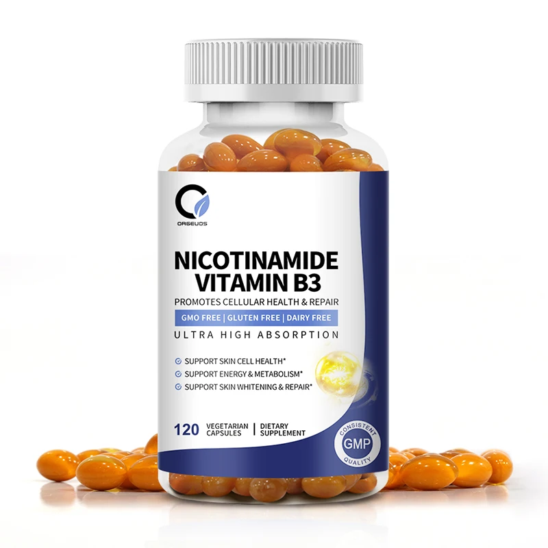 Nicotinamide Resveratrol 500MG, Whitening Skin & Anti-aging NAD Supplement, COQ10 50mg for Heart Health Antioxidant For Adults