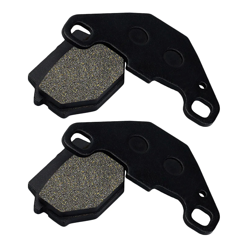 Cyleto Motorcycle Front or Rear Brake Pads for Kawasaki KX 125 250 500 1986 BJ250 Estrella BJ 250 1992-2002 KXT 250 Tecate 85-86