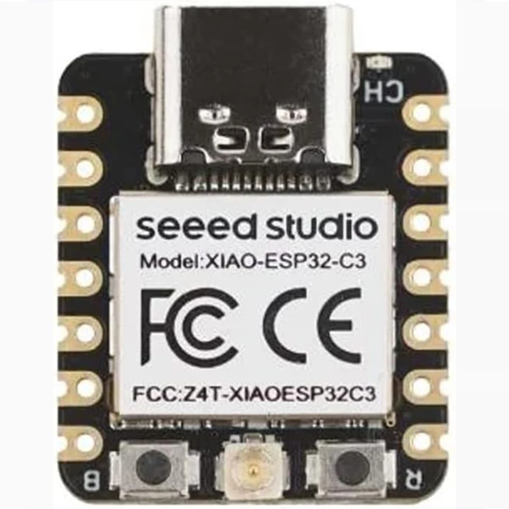 Seeed Studio XIAO ESP32C3(Support Arduino) - Tiny MCU Board for IoT Controlling Scenarios, Wi-Fi, BLE, Battery Charge, and Rich