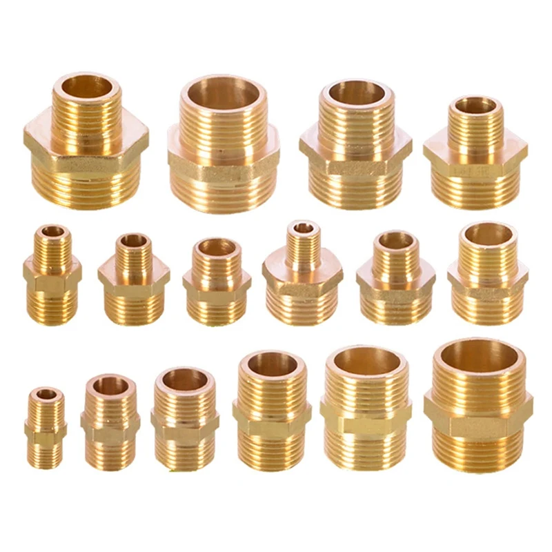 Brass Tube Fitting Quick Fit Adapter Male Thread 1/8\