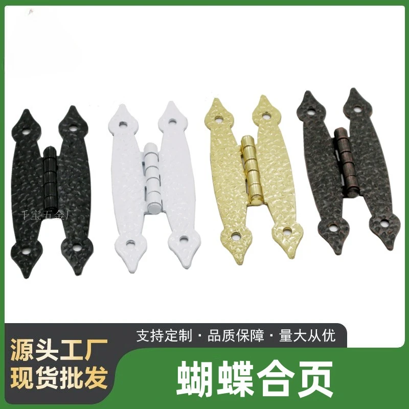 10pcs Hardware Accessories Hinges Decorative Hinges Flush Mount Hinges For Cabinet Cupboard Wooden Furniture
