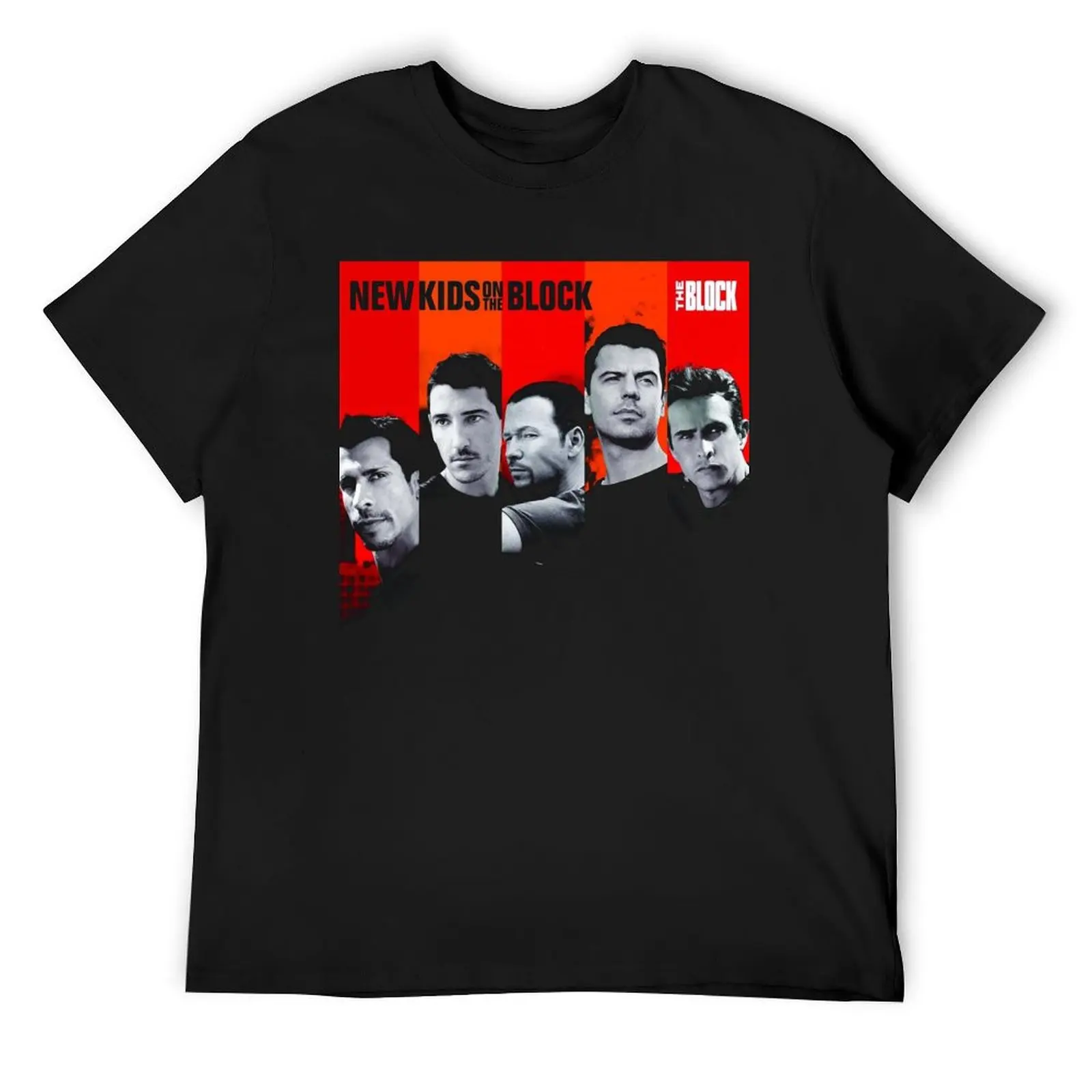 

NKOTB Album T-Shirt for a boy vintage clothes black t-shirts for men