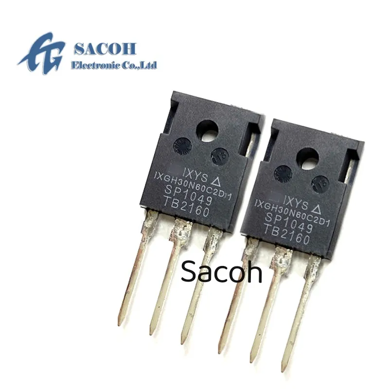 

Refurbished Original 10Pcs/Lot IXGH30N60C2D1 IXGH30N60C2 OR IXGH30N60C3D1 IXGH30N60C3C1 IXGH30N60C3 IXGH30N60A TO-247 30A 600V