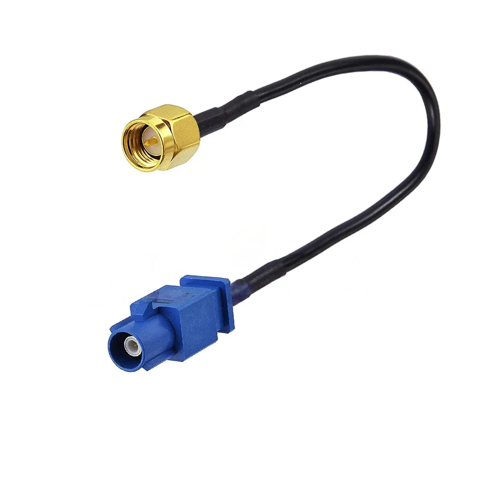 GPS Antenna Adapter Fakra C to SMA Male Pigtail Cable RG174 for Car DVR GPS Module Tracking Antenna Navigation System Receivers