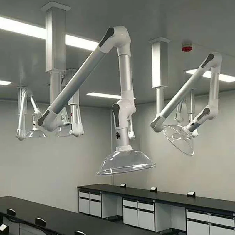 Laboratory universal exhaust suction hood, ventilation gas , laboratory exhaust , aluminum alloy universal