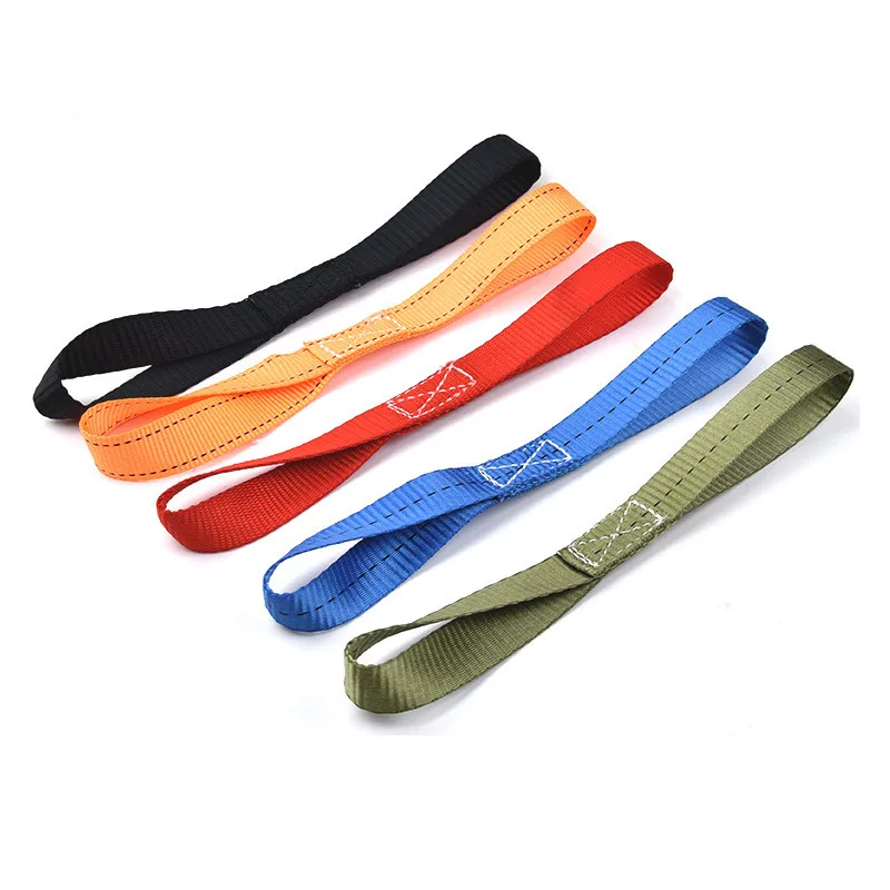 15.9inch/40.5cm Soft Loop Tie Down Straps For Securing Cargo ATV UTV Motorcycles Scooters Dirt Bikes Lawn Garden Equipment 4Pcs