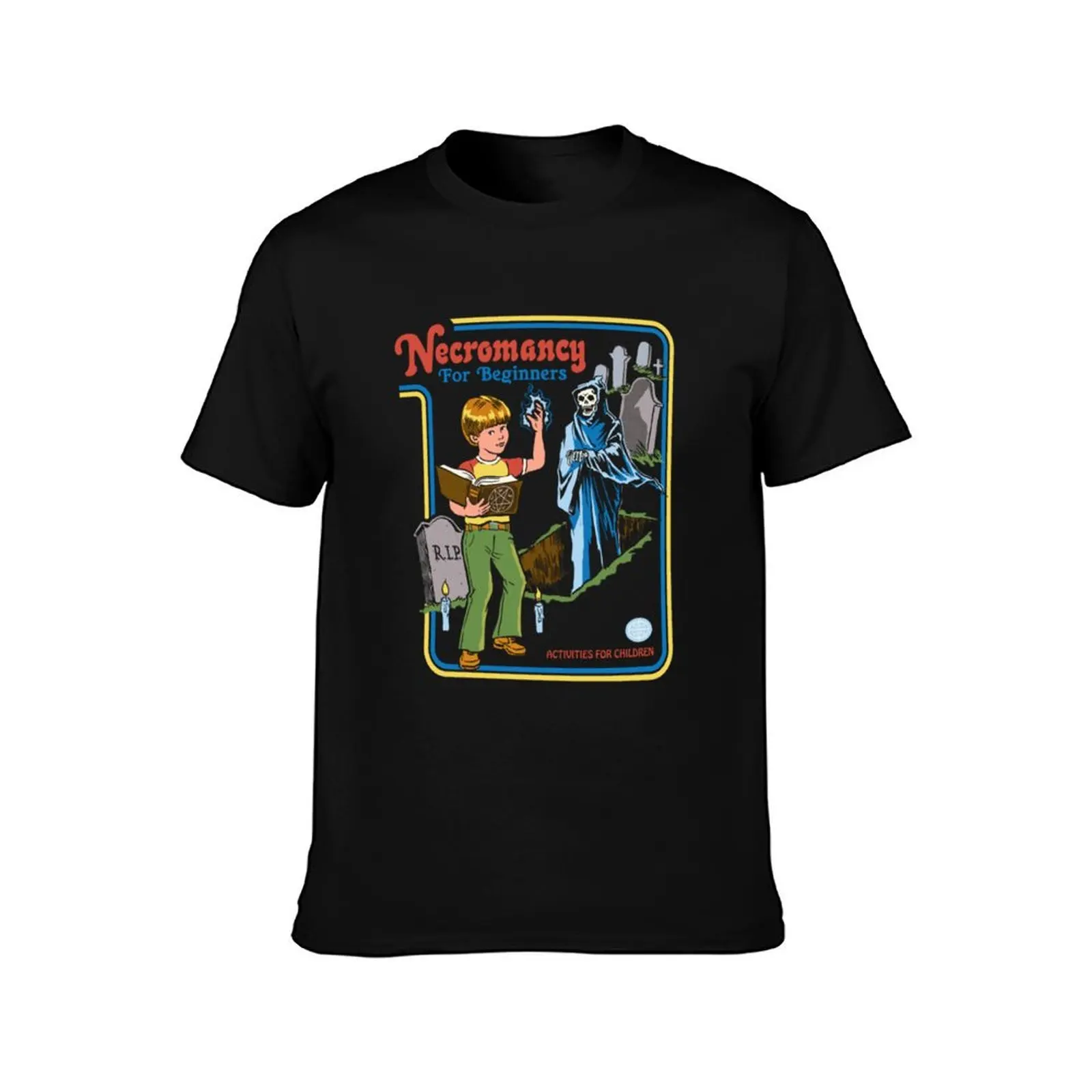 Necromancy for Beginners T-Shirt Work Wear Short Sleeve T-Shirt